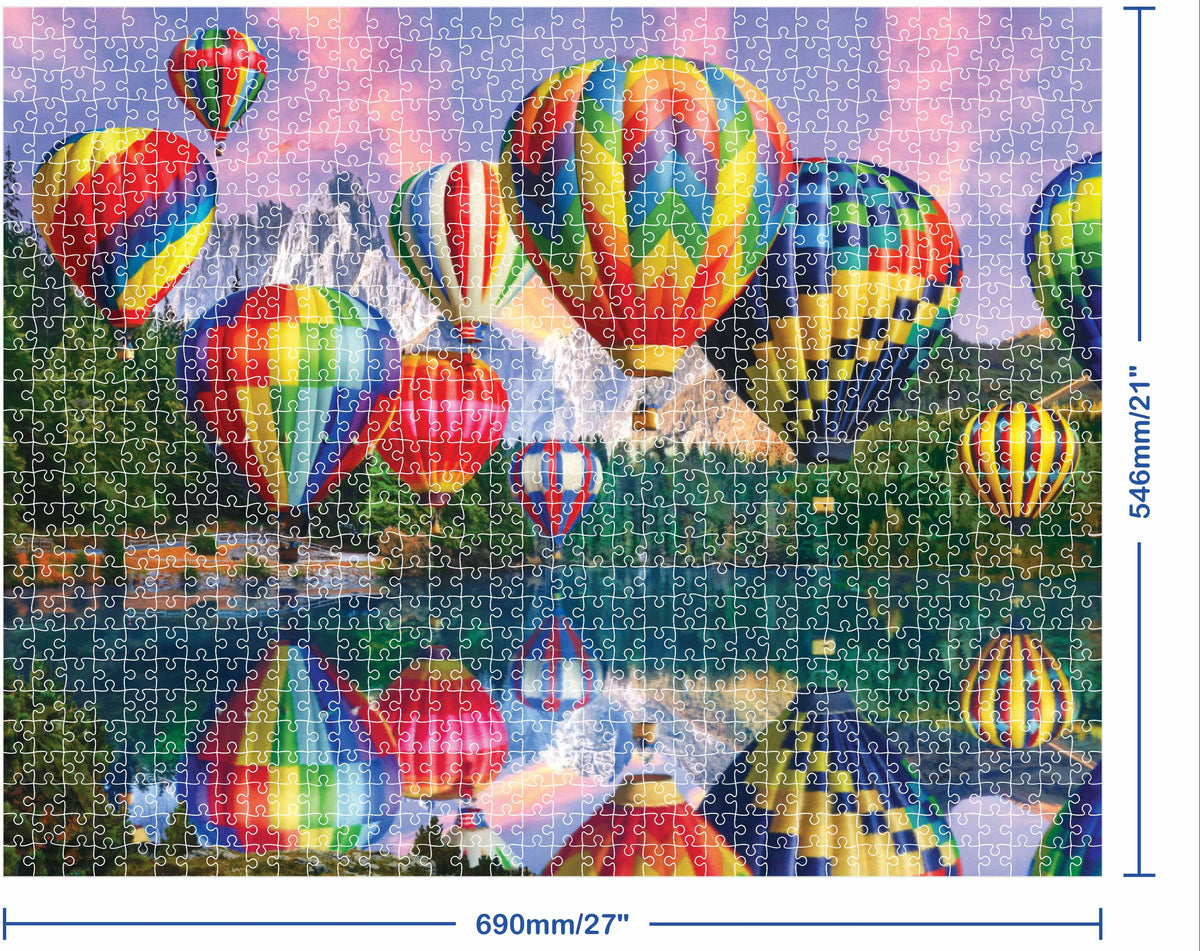 Mindbogglers Artisan 1000pc Jigsaw Balloon Festival