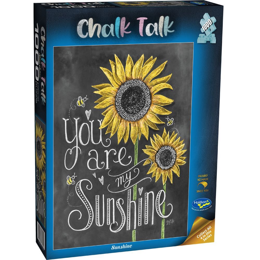 Chalk Talk  - 1000 Piece Jigsaw Puzzle - Sunshine