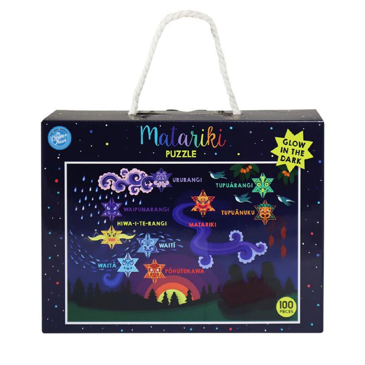 NZ Matariki - Glow in the Dark Puzzle, 100pc