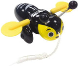 Buzzy Bee Wooden Pull Along Toy - All Blacks Edition