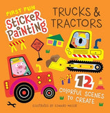 First Fun Sticker Painting: Trucks & Tractors