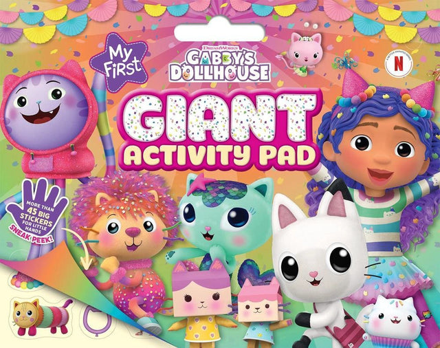 Gabby’s Dollhouse: My First Giant Activity Pad (DreamWorks)
