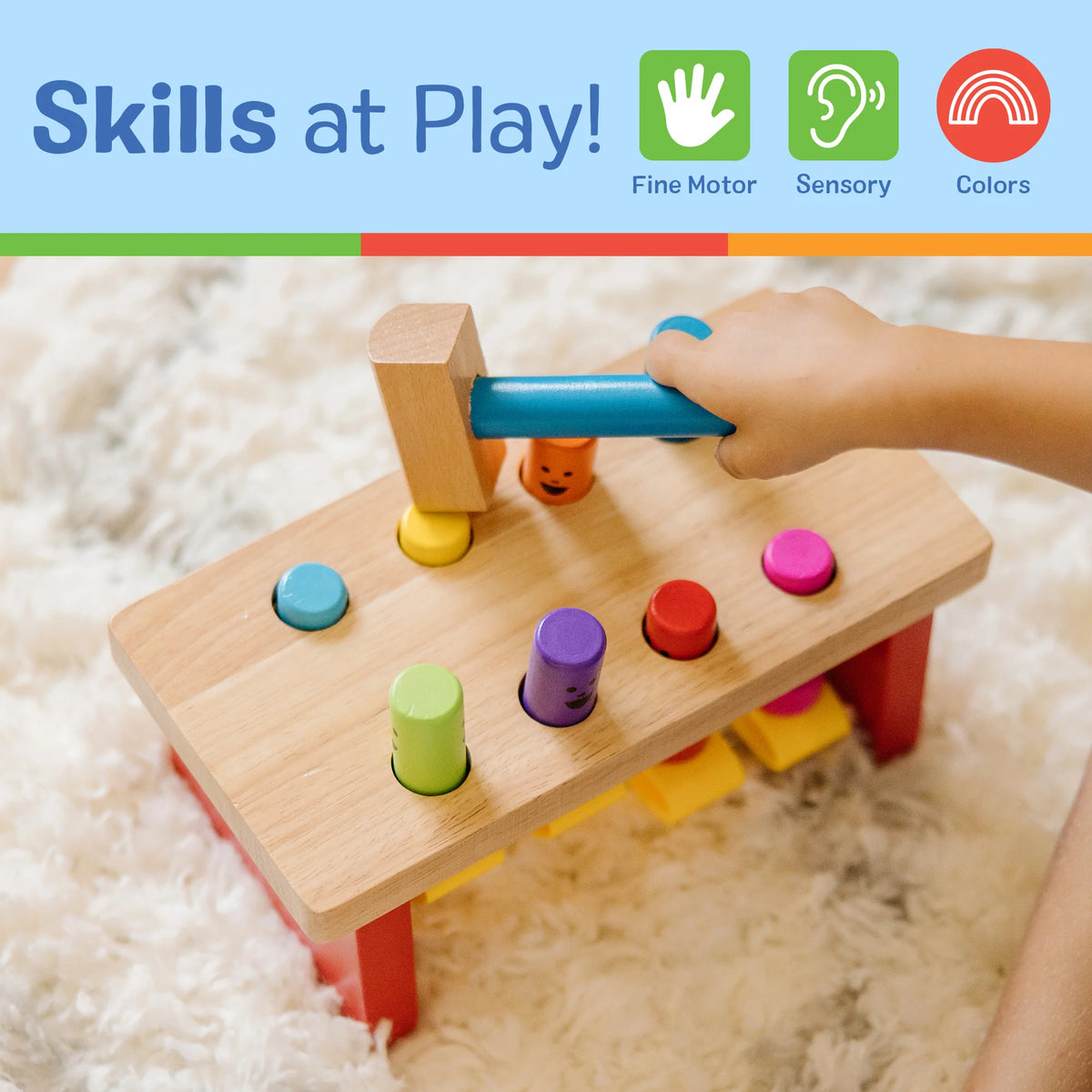 Melissa & Doug: Deluxe Pounding Bench