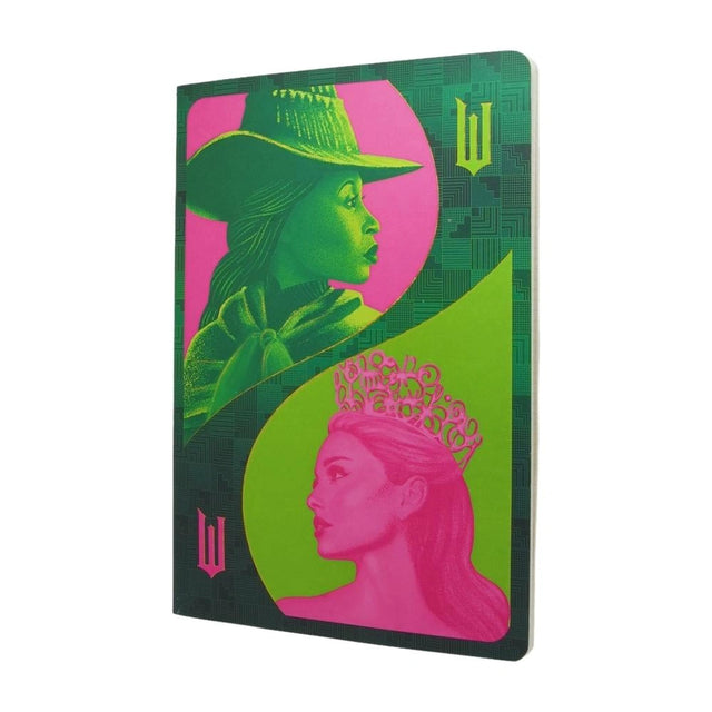 Pink Goes Good with Green (Wicked Collection) A4 Grid Cahier