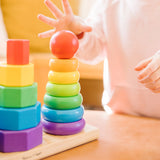 Melissa & Doug: Geometric Stacker
