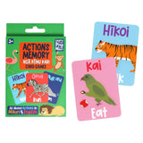 Te Reo Playing Cards - Actions Memory
