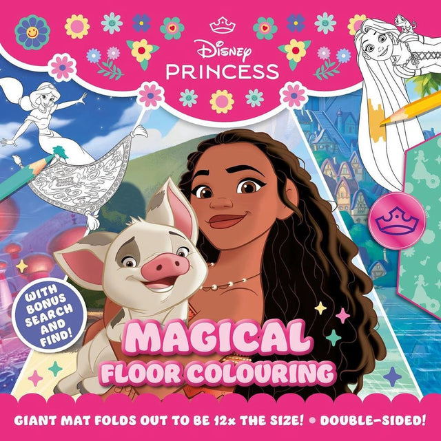 Disney Princess: Magical Floor Colouring