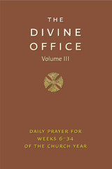 Divine Office Volume 3