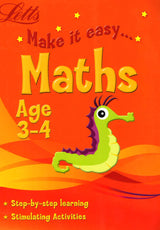 Letts Make it Easy: Maths Age 3-4