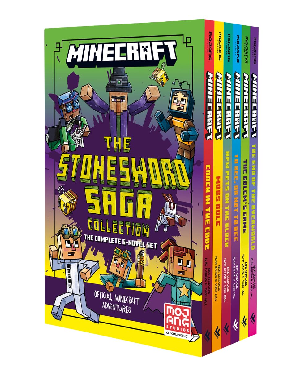 Minecraft 15 Book Fiction Set by Mojang AB – Book Hero