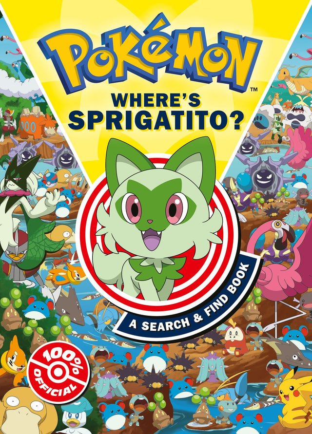 Pokémon Where’s Sprigatito: A Search & Find Book