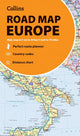 Collins Road Map of Europe