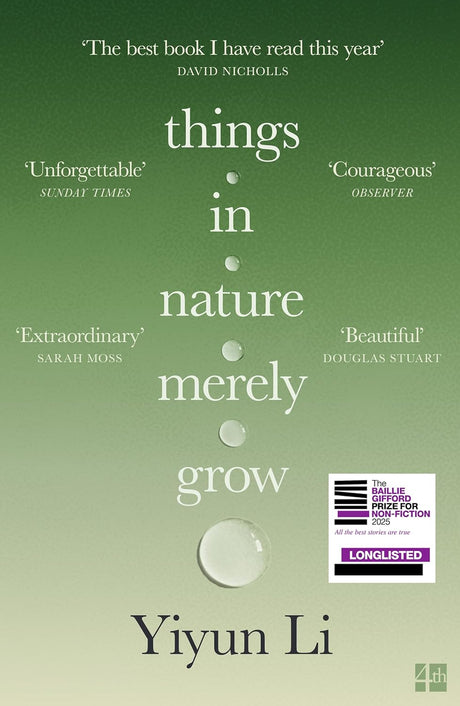 Things in Nature Merely Grow