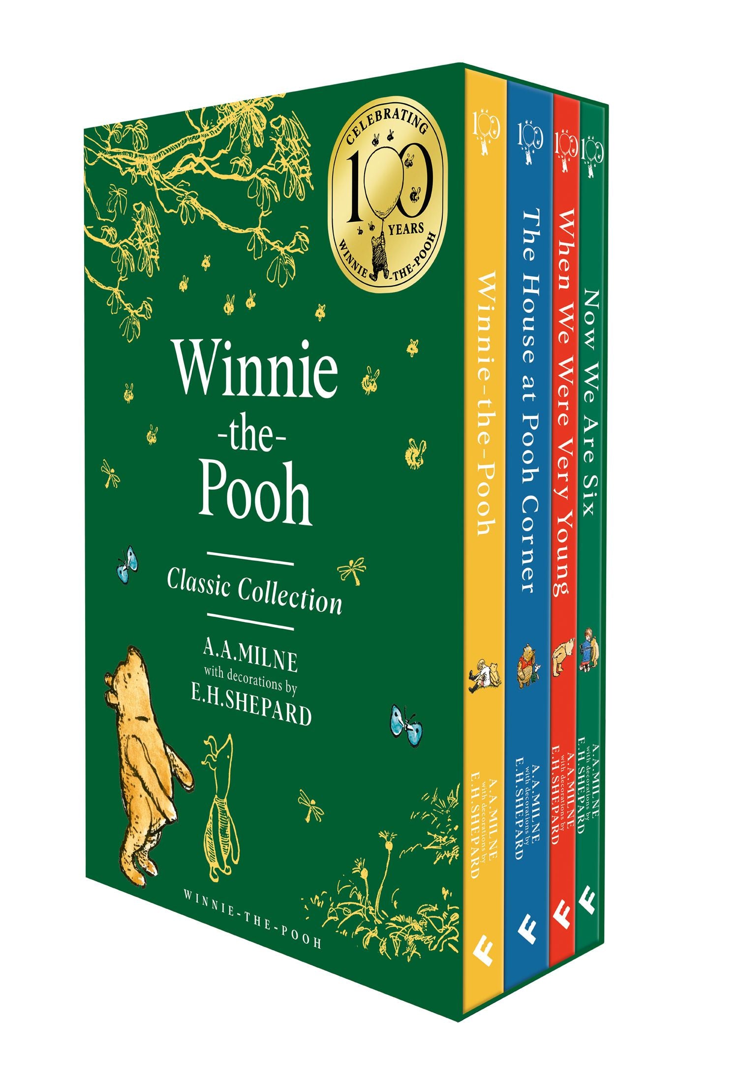 Winnie the Pooh Classic Collection: 4 Book Box Set by A.A. Milne
