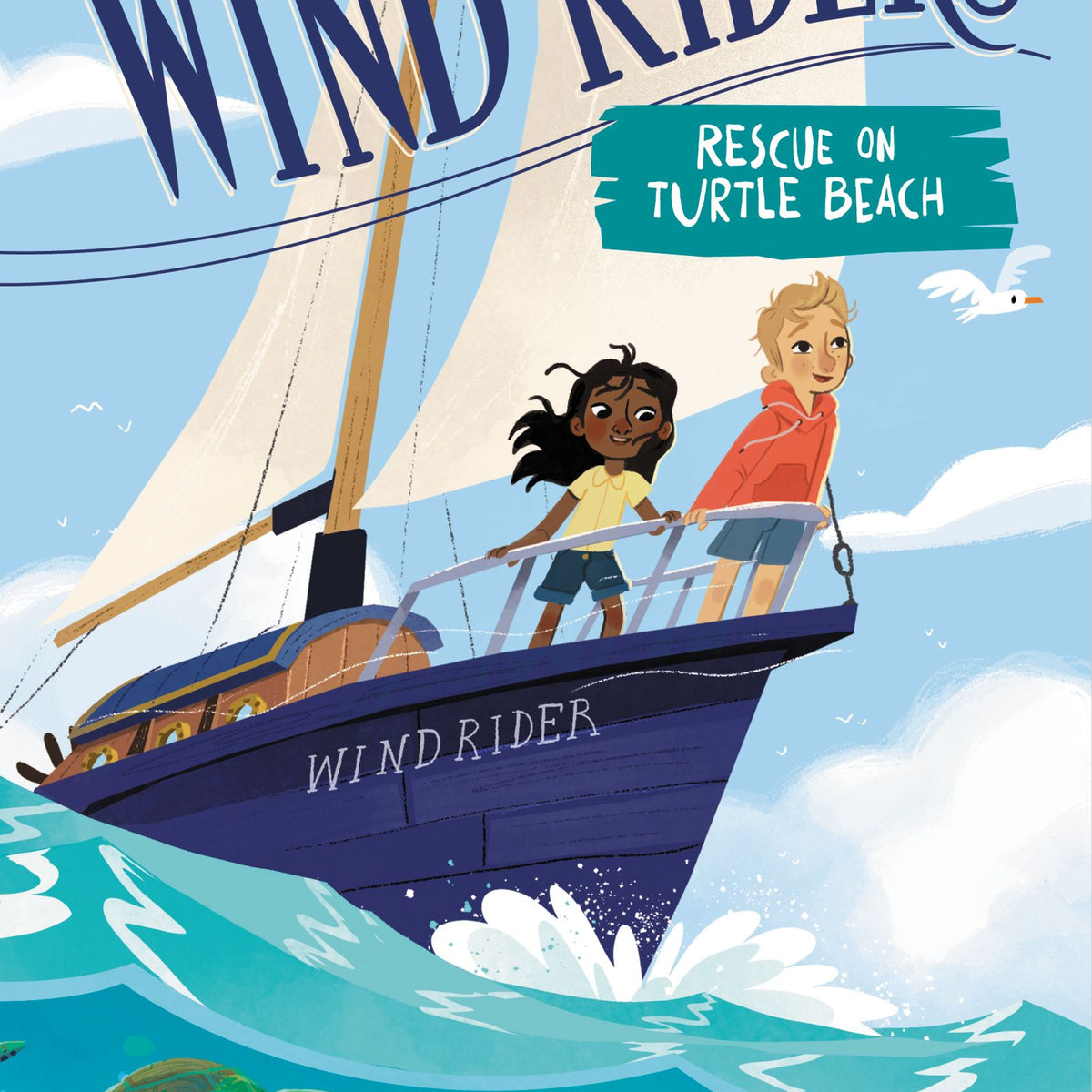Wind Riders #1: Rescue on Turtle Beach by Jen Marlin – Book Hero
