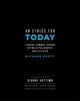 An Ethics for Today