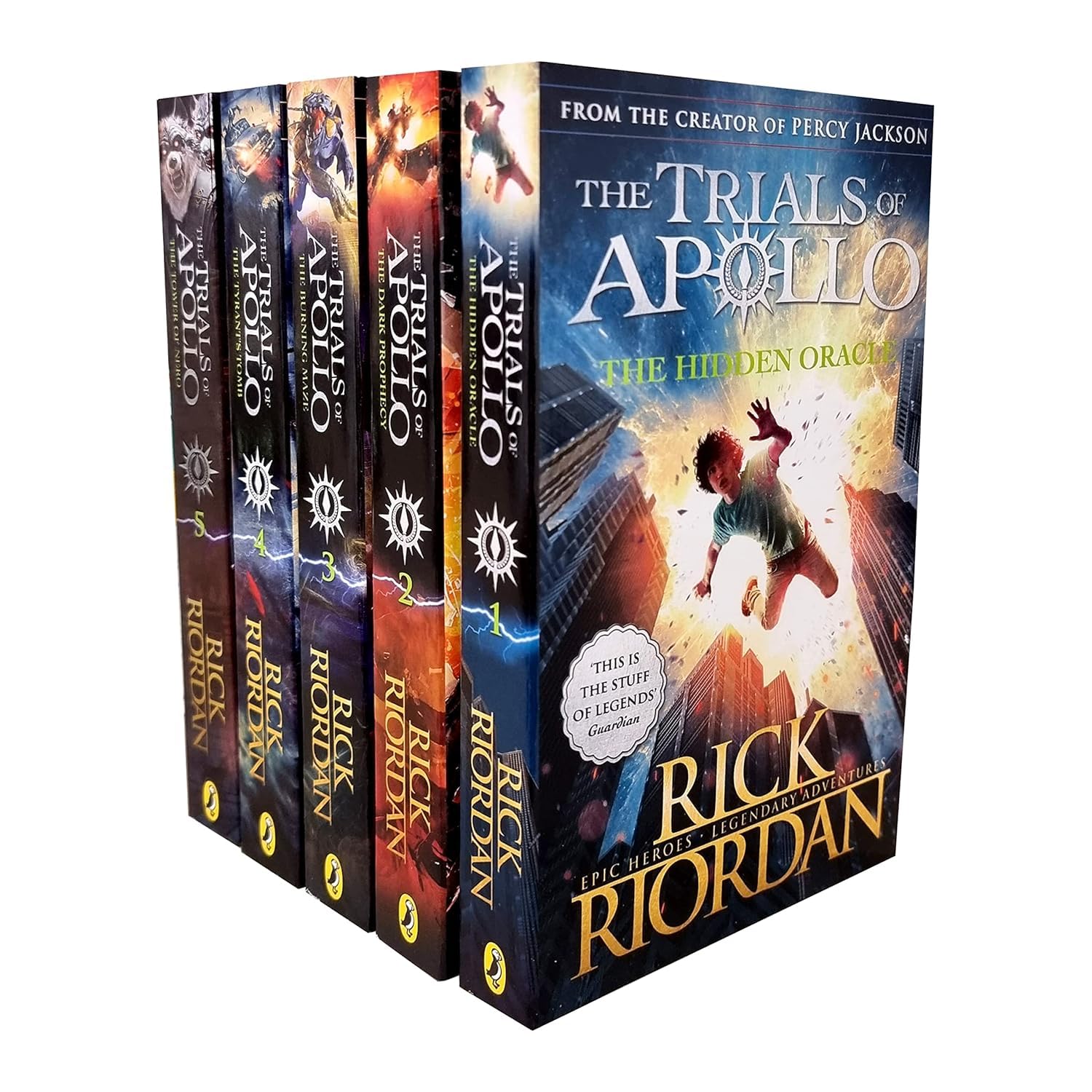 Trials of Apollo 5 Book Collection Set by Rick Riordan – Book Hero
