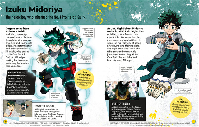 My Hero Academia Character Encyclopedia