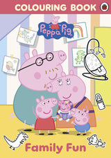 Peppa Pig: Family Fun Colouring Book