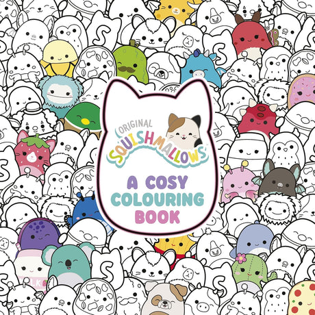 Squishmallows: A Cosy Colouring Book