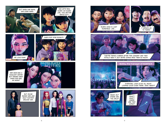 KPop Demon Hunters: The Official Movie Graphic Novel