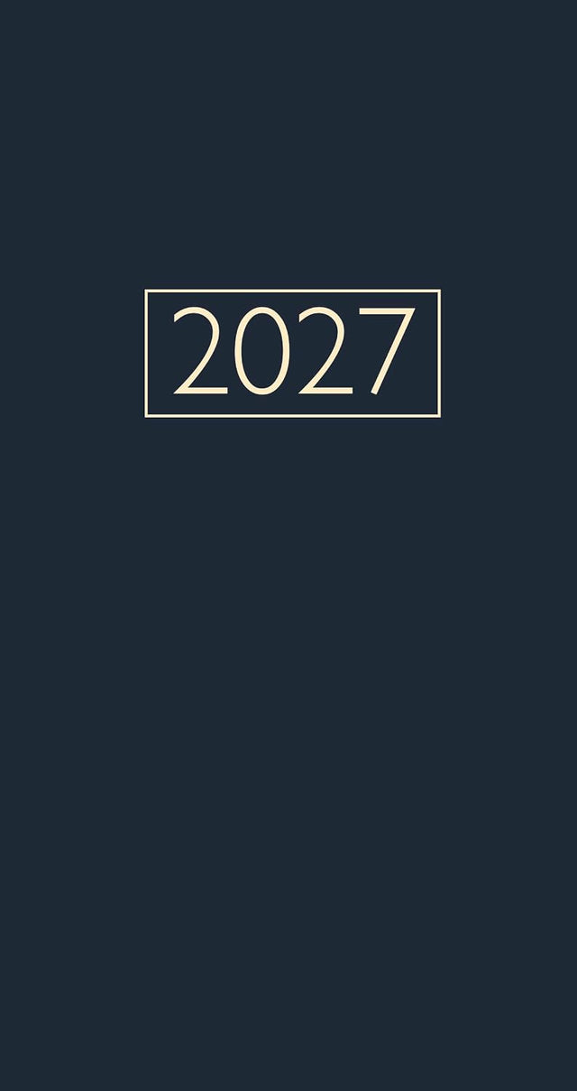 Church Pocket Book Diary with Lectionary 2027 Navy