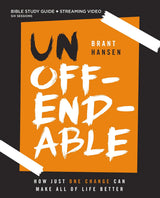 Unoffendable Bible Study Guide plus Streaming Video