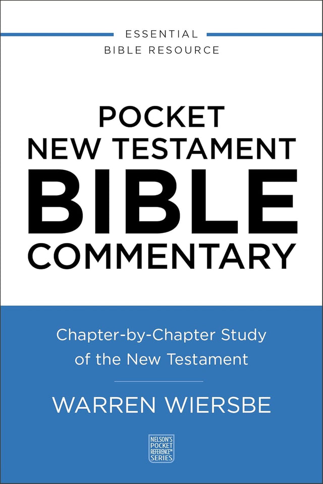 Pocket New Testament Bible Commentary