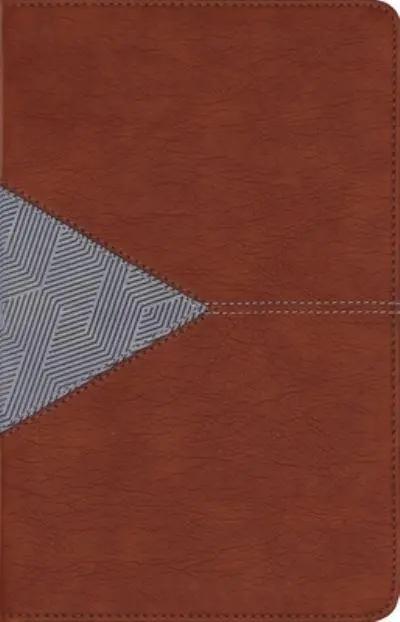 NIV Application Bible, Personal Size, Leathersoft, Brown/Blue, Red Letter, Indexed, Comfort Print