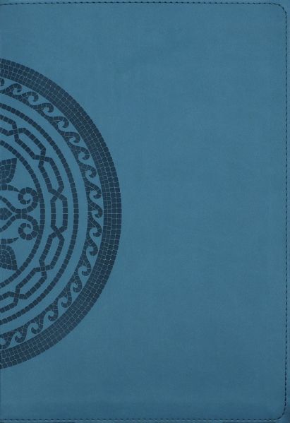 NIV Application Bible, Large Print, Leathersoft, Teal, Red Letter, Comfort Print
