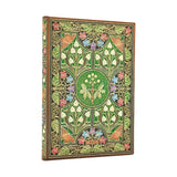 2026 Poetry in Bloom Midi 12-month Verso Hardcover Flexi Dayplanner 2026 (Elastic Band Closure)