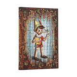 Carlo Collodi, Pinocchio (Fairy Tale Collection) Mini Lined Hardcover Journal (Elastic Band Closure)