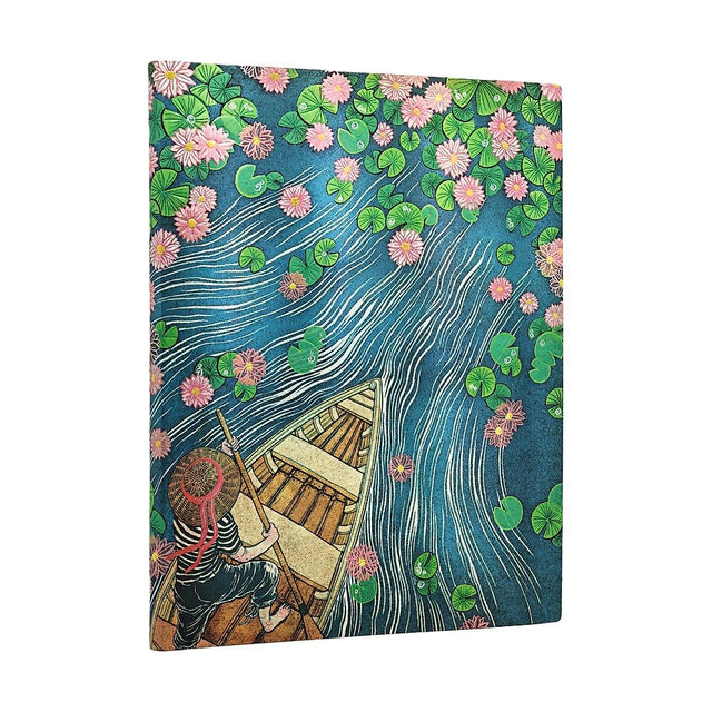 Lotus River (Living with Yuko) Ultra Unlined Softcover Journal (Elastic Band Closure)
