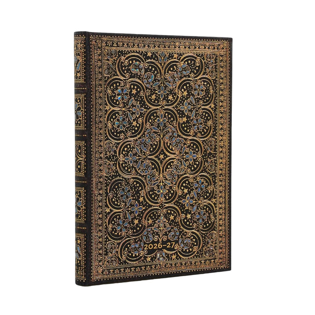 2027 Restoration (The Queen’s Binding) Midi 18-Month Hardcover Dayplanner (Elastic Band Closure) Horizontal