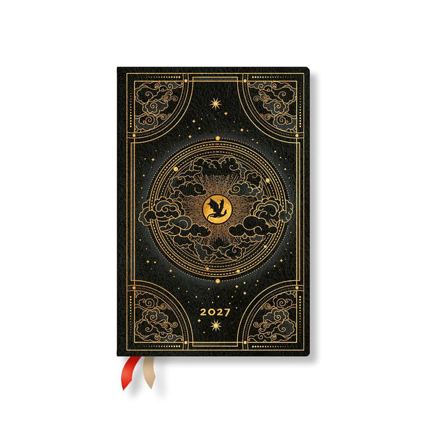 2027 Shadows of Navarre (Fourth Wing) Mini Hardcover 12-Month Dayplanner (Elastic Band Closure)