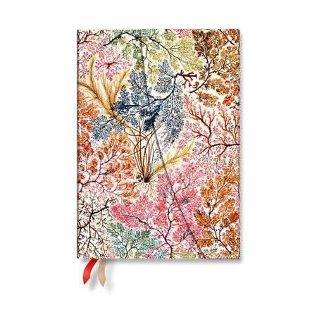 2027 Anemone (William Kilburn) Midi 12-Month Hardcover Dayplanner (Wrap Closure) Verso