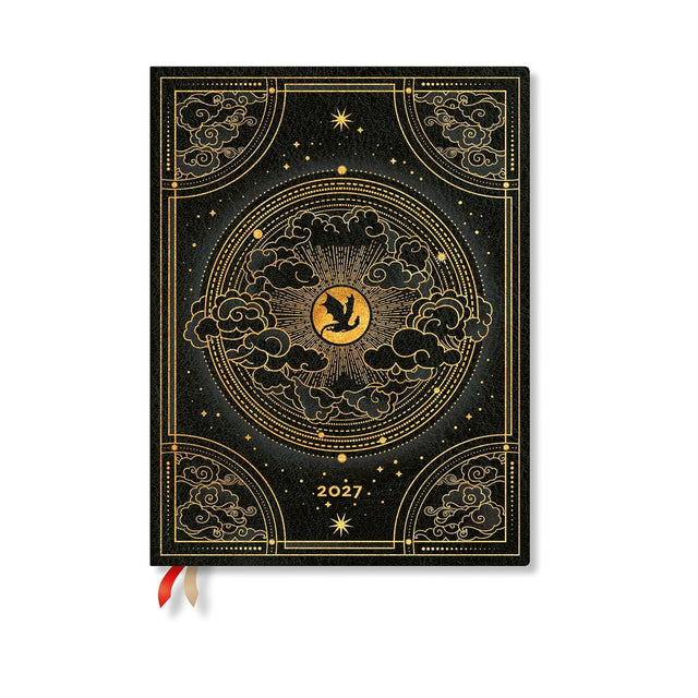 2027 Shadows of Navarre (Fourth Wing) Ultra Hardcover 12-Month Dayplanner (Elastic Band Closure)