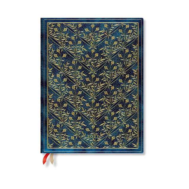2027 Wildflower Song Ultra Hardcover 12-Month Dayplanner (Elastic Band Closure) Verso