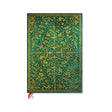 2027 Emerald Flower (Nature’s Grace) Grande 12-Month Hardcover Dayplanner (Elastic Band Closure) Vertical