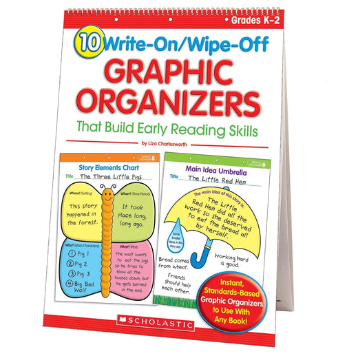 10 Write-On/Wipe-Off Graphic Organizers That Build Early Reading Skills ...