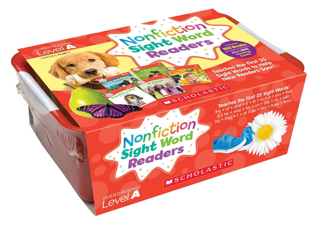 Nonfiction Sight Word Readers Classroom Tub Level a