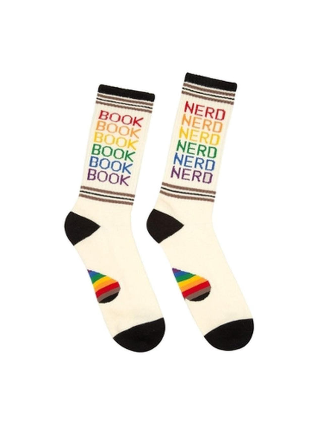 Book Nerd Pride Gym Socks Small