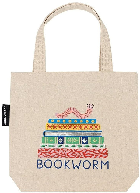 Bookworm Mini Tote Bag