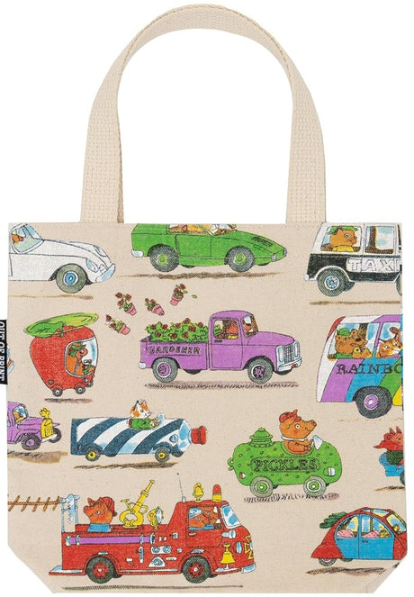 Richard Scarry Cars and Trucks and Things that Go Mini Tote