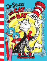 Dr Seuss the Cat in the Hat Deluxe Colouring Book