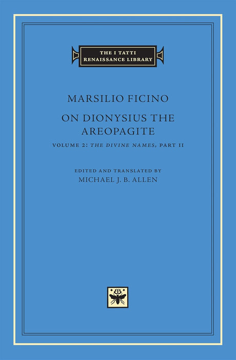On Dionysius the Areopagite