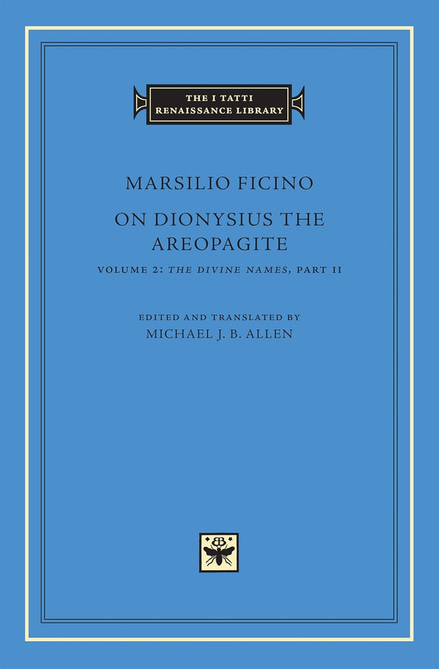 On Dionysius the Areopagite