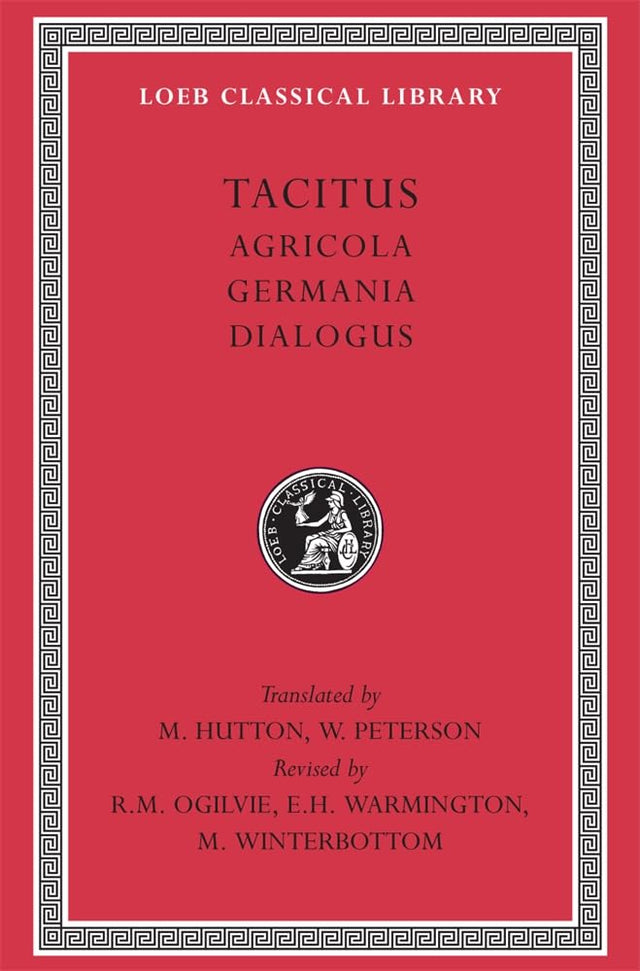 Agricola. Germania. Dialogus