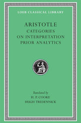 Categories. On Interpretation. Prior Analytics