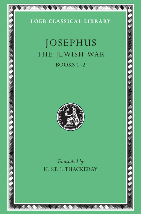 The Jewish War, Volume I